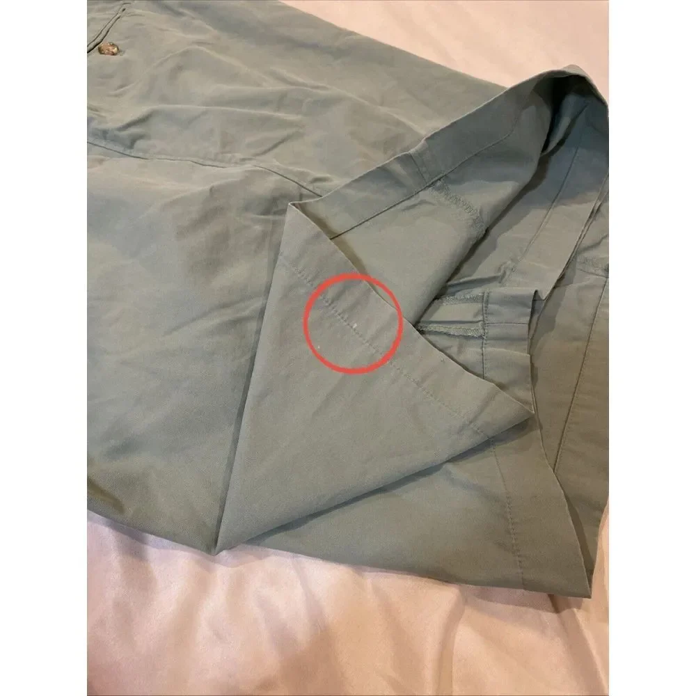 Peter Millar Shorts Mens‎ 40 Green Pleated Chino 9